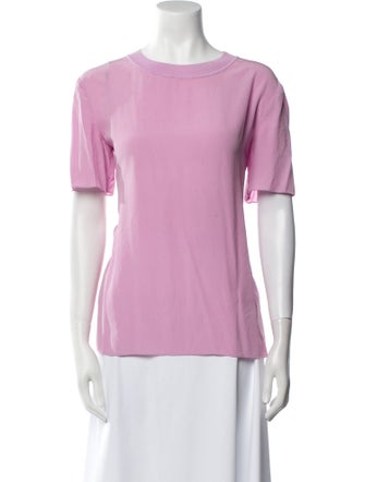Joseph Silk Bateau Neckline T-Shirt