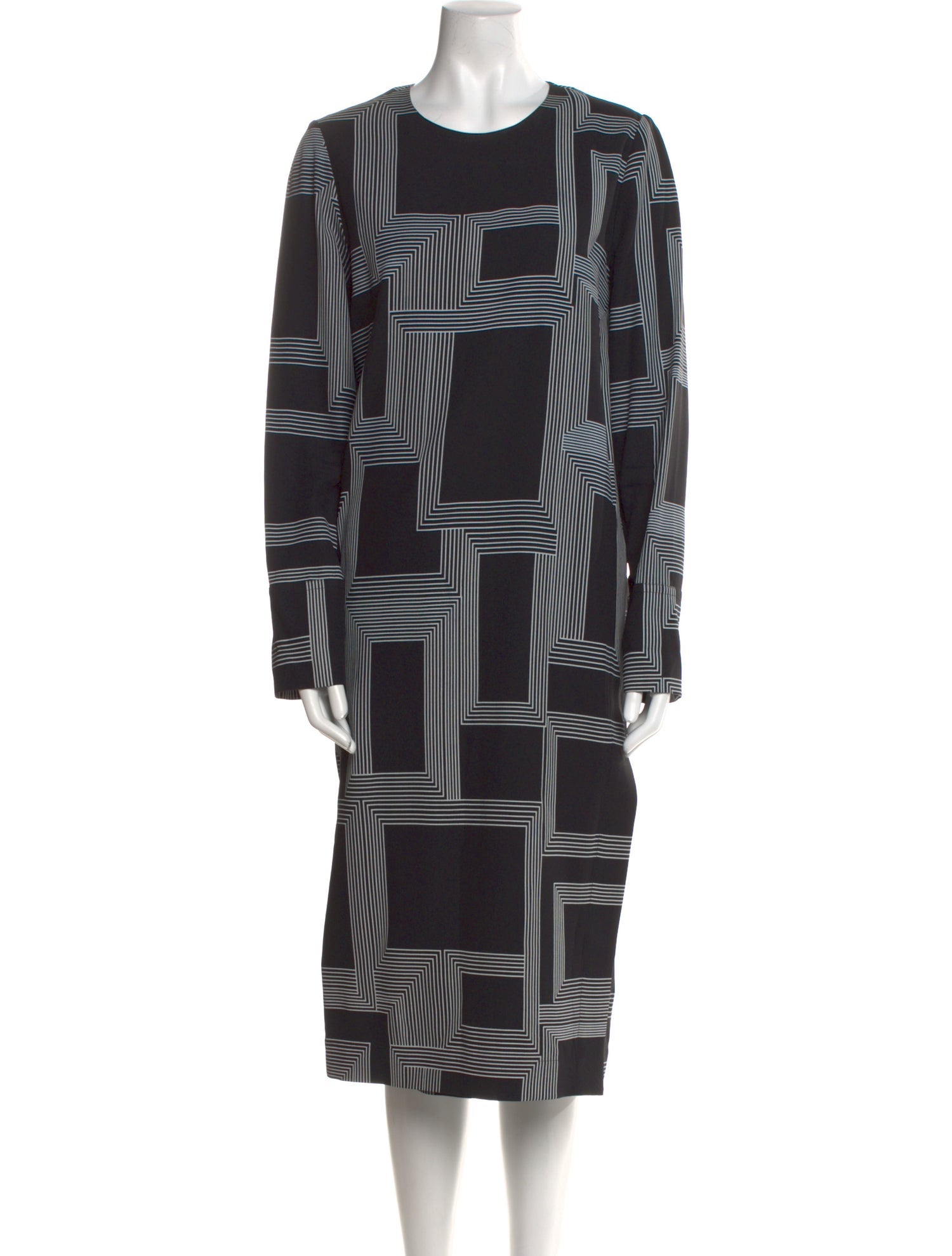 Joseph Printed Midi Length Dress