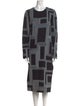 Joseph Printed Midi Length Dress