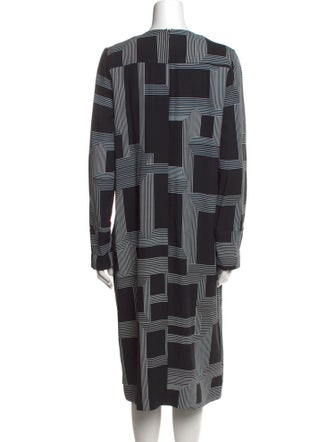 Joseph Printed Midi Length Dress