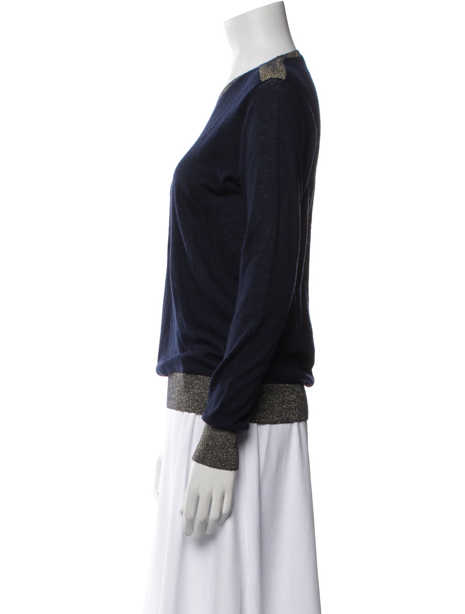 Joseph Cashmere Scoop Neck Sweater