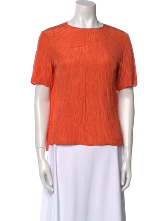 Joseph Silk Crew Neck Top