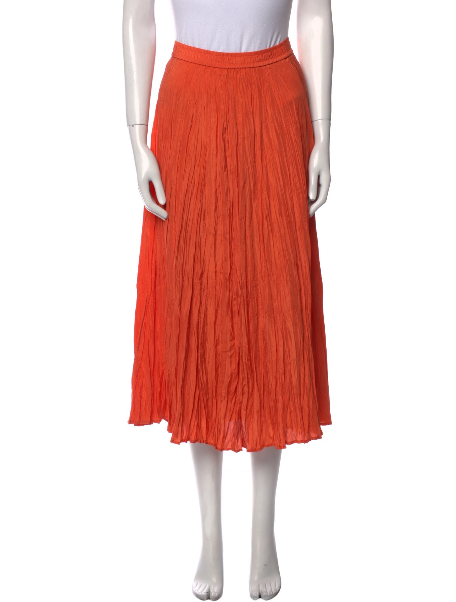 Joseph Silk Midi Length Skirt