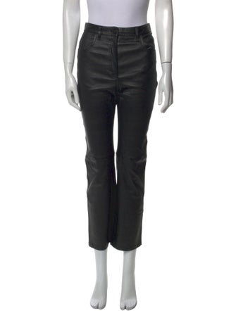 Joseph Lambskin Wide Leg Pants
