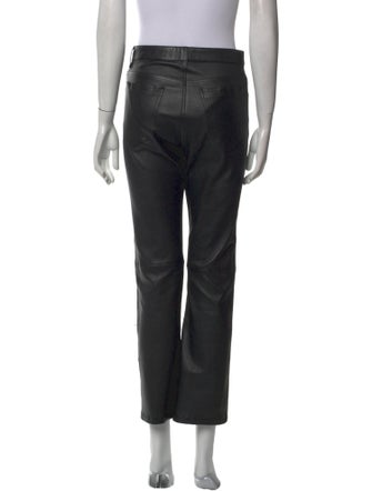 Joseph Lambskin Wide Leg Pants