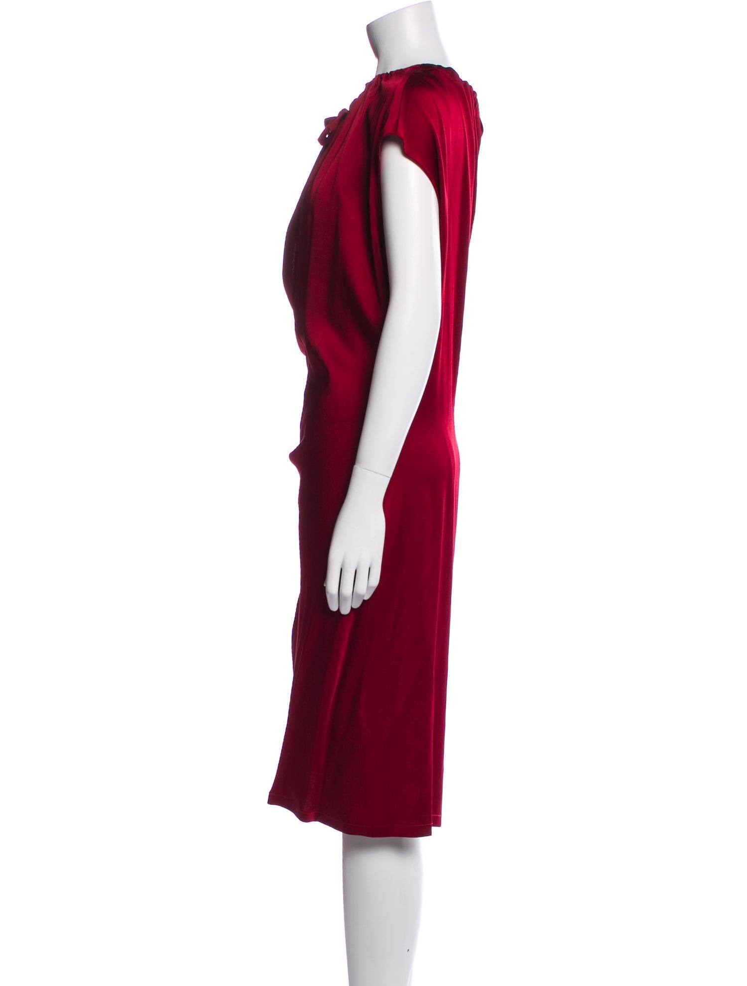 Joseph Cowl Neck Midi Length Dress w/ Tags