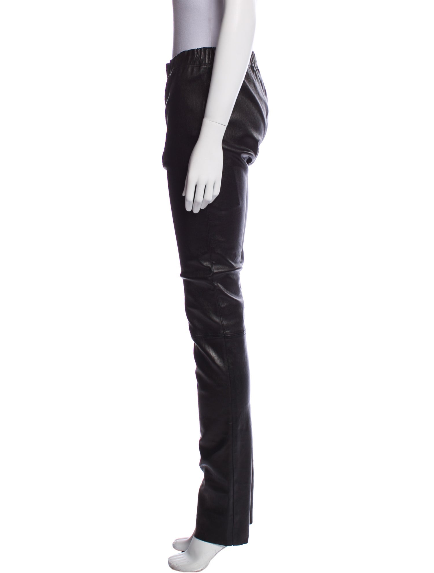 Joseph Lamb Leather Skinny Leg Pants