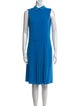 Joseph Mock Neck Midi Length Dress