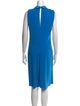 Joseph Mock Neck Midi Length Dress