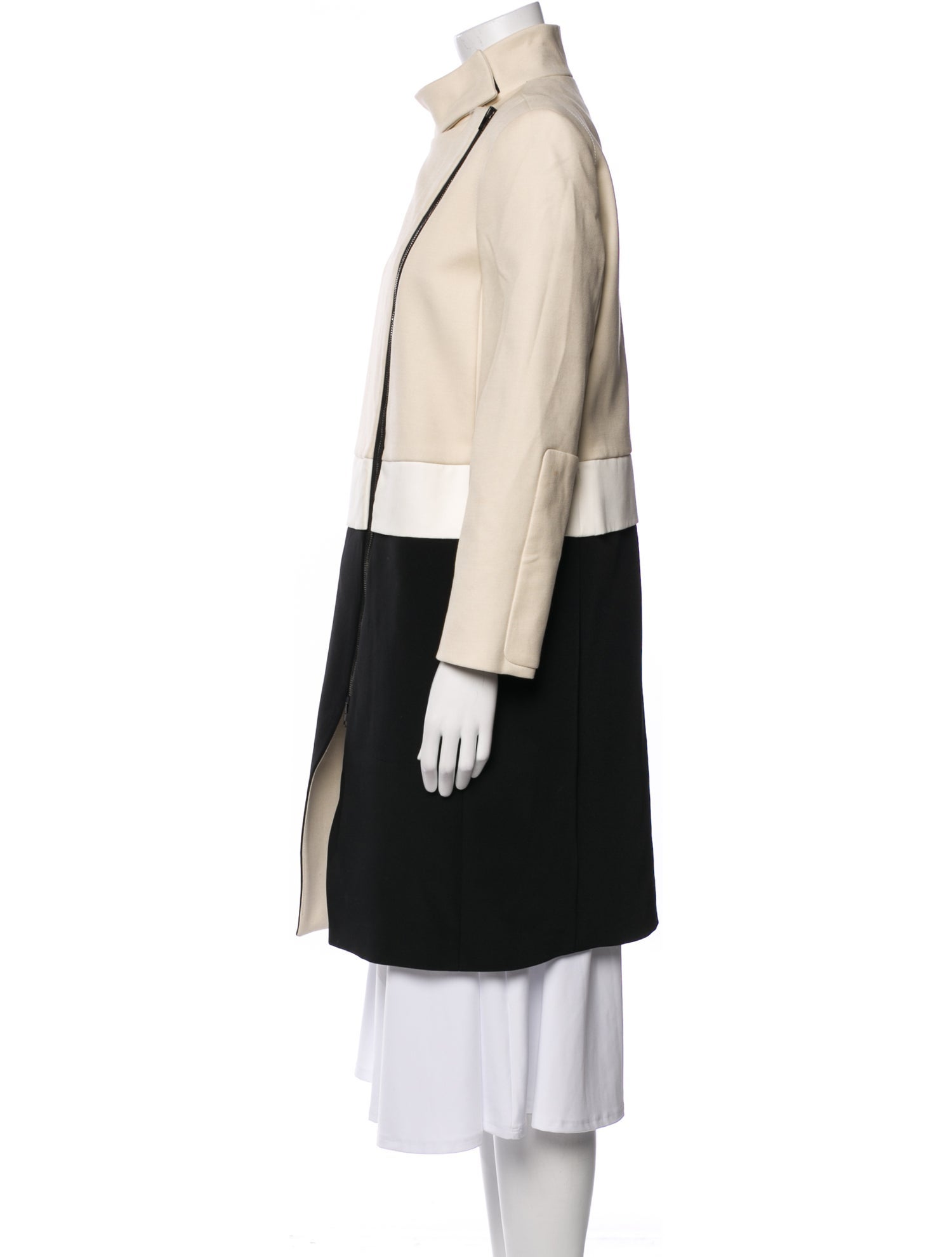 Joseph Colorblock Pattern Coat