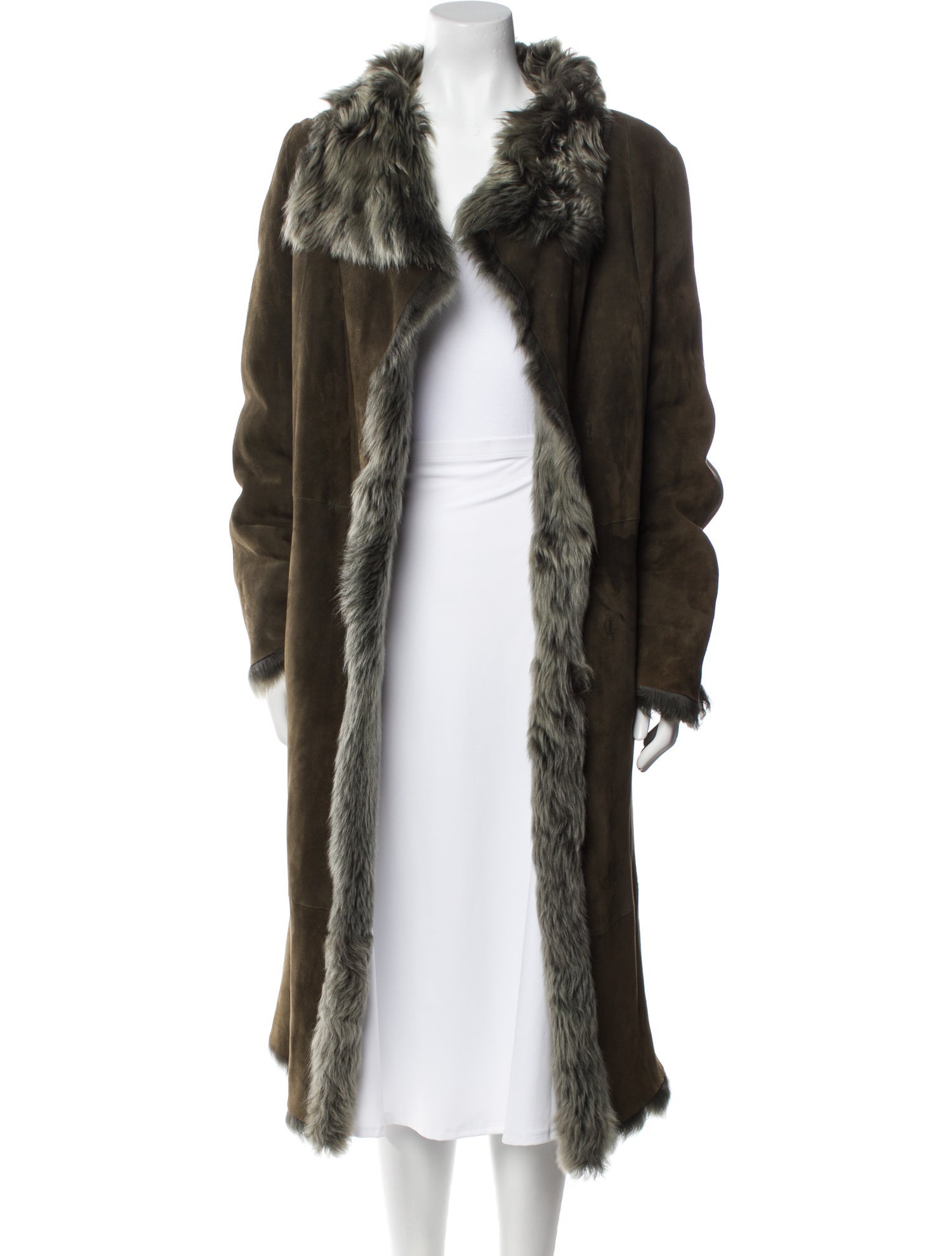 Joseph Leather Printed Coat