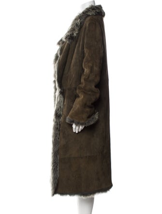 Joseph Leather Printed Coat