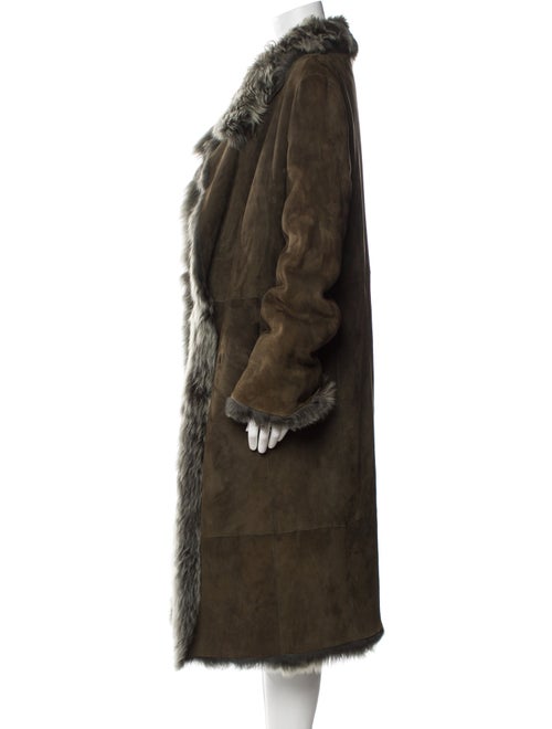 Joseph Leather Printed Coat