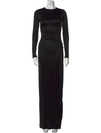 Joseph Crew Neck Long Dress