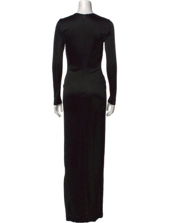 Joseph Crew Neck Long Dress