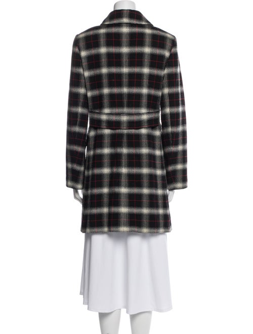 Joseph Plaid Print Coat