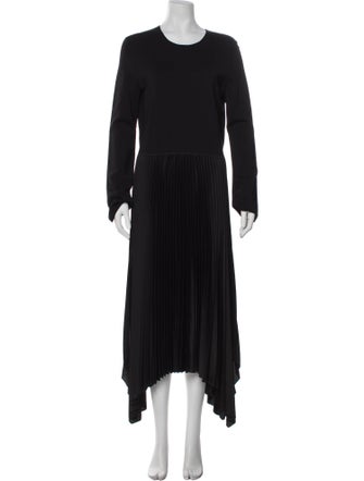 Joseph Crew Neck Long Dress