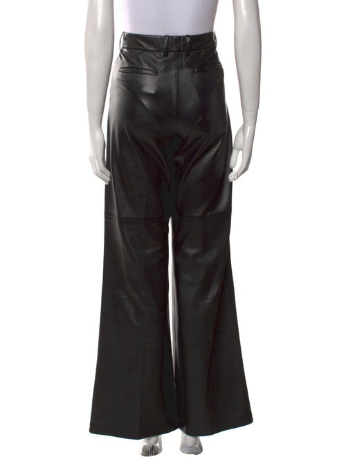Joseph Lambskin Wide Leg Pants