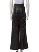 Joseph Lambskin Wide Leg Pants
