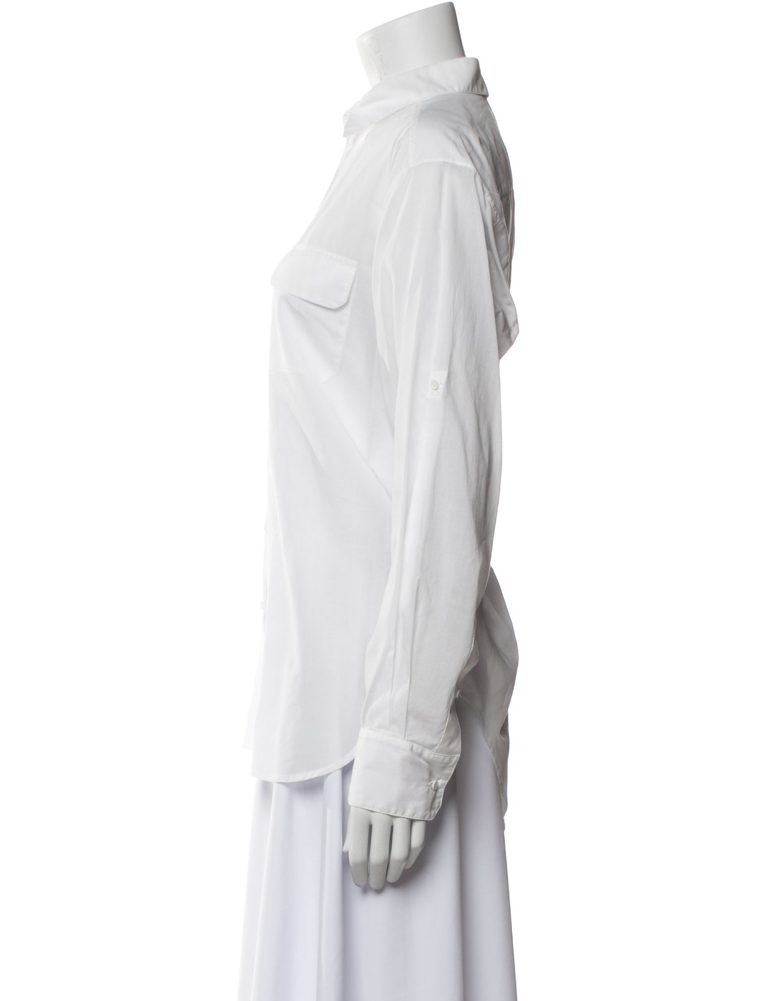 Joseph Long Sleeve Button-Up Top