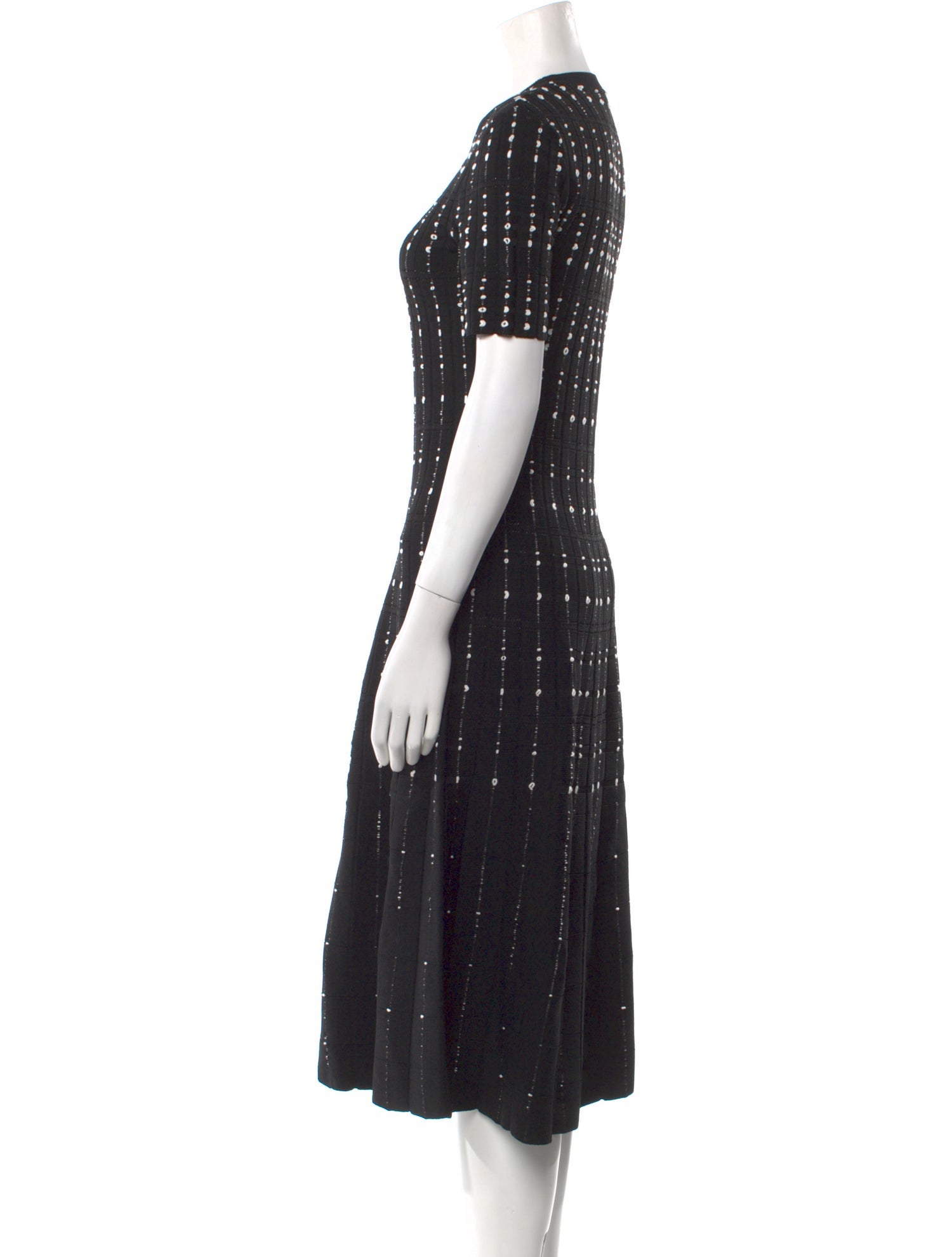 Joseph Striped Midi Length Dress