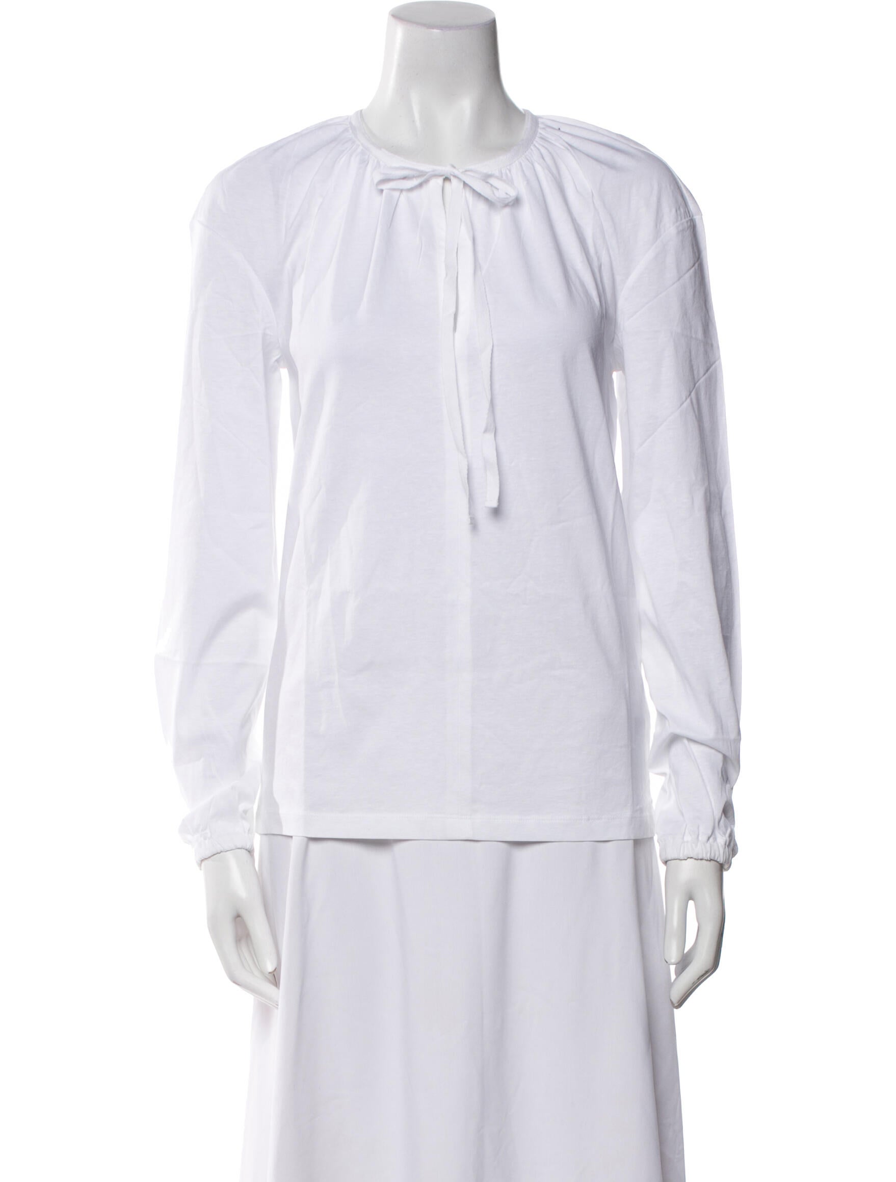 Joseph Crew Neck Long Sleeve Blouse w/ Tags