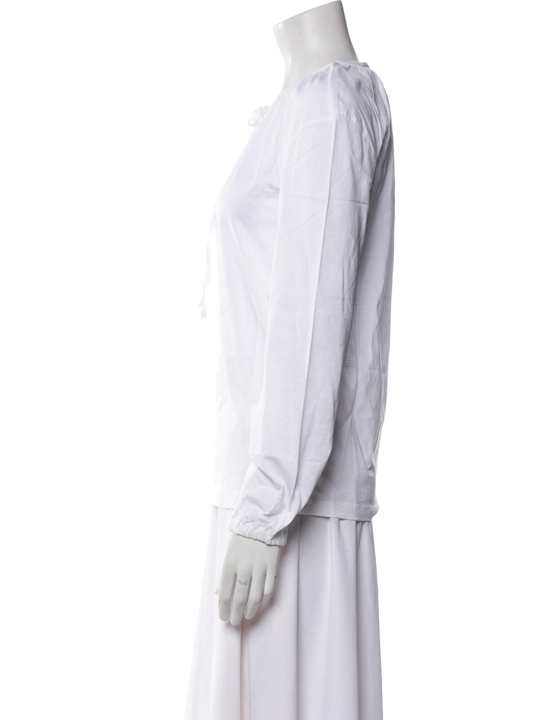 Joseph Crew Neck Long Sleeve Blouse w/ Tags