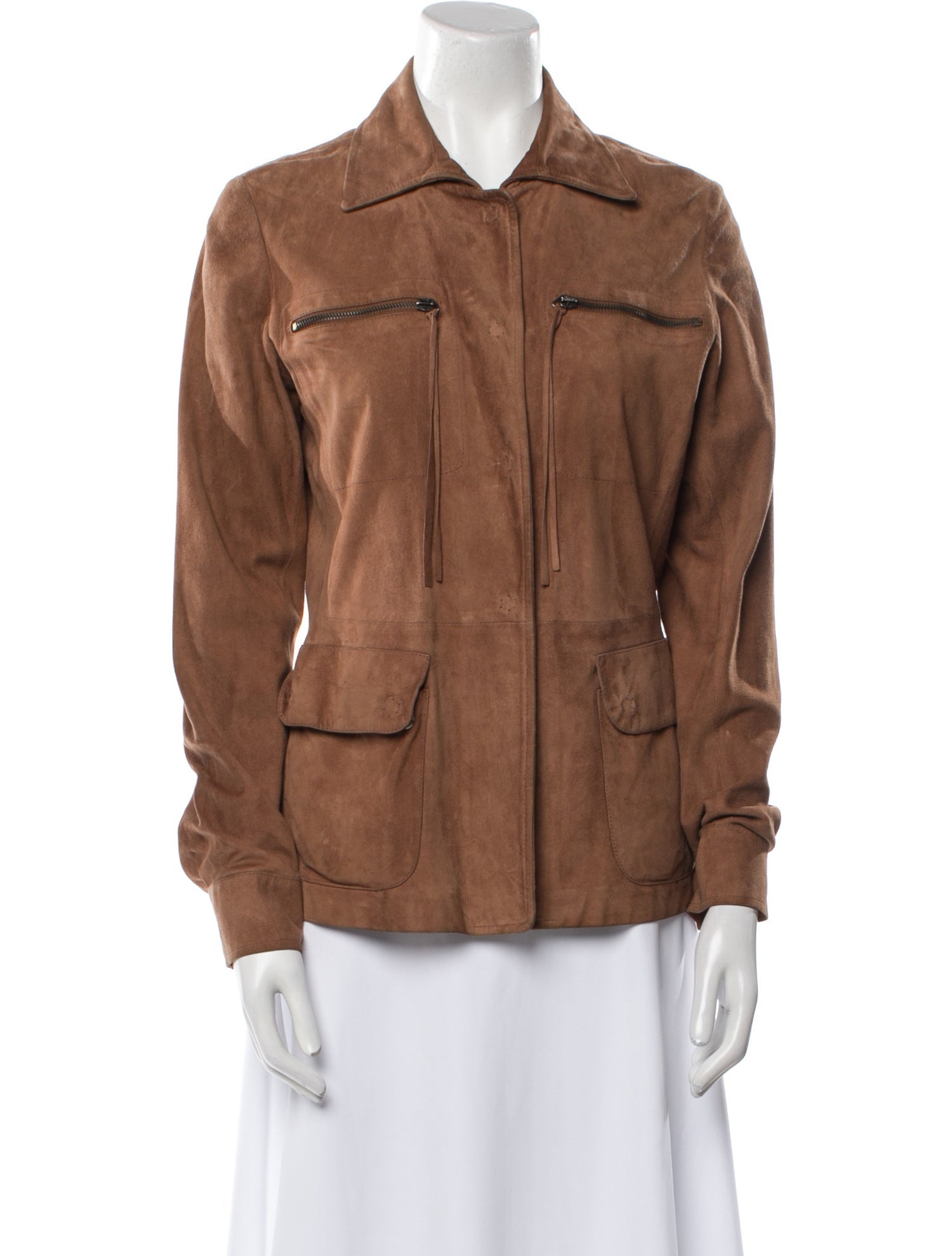 Joseph Suede Utility Jacket