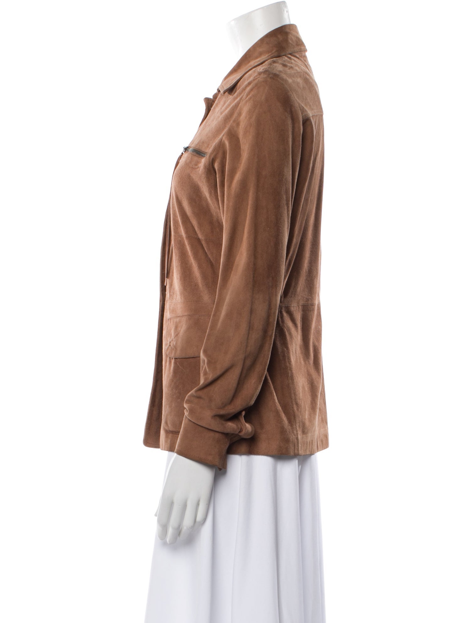 Joseph Suede Utility Jacket