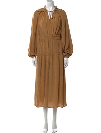 Joseph Silk Long Dress