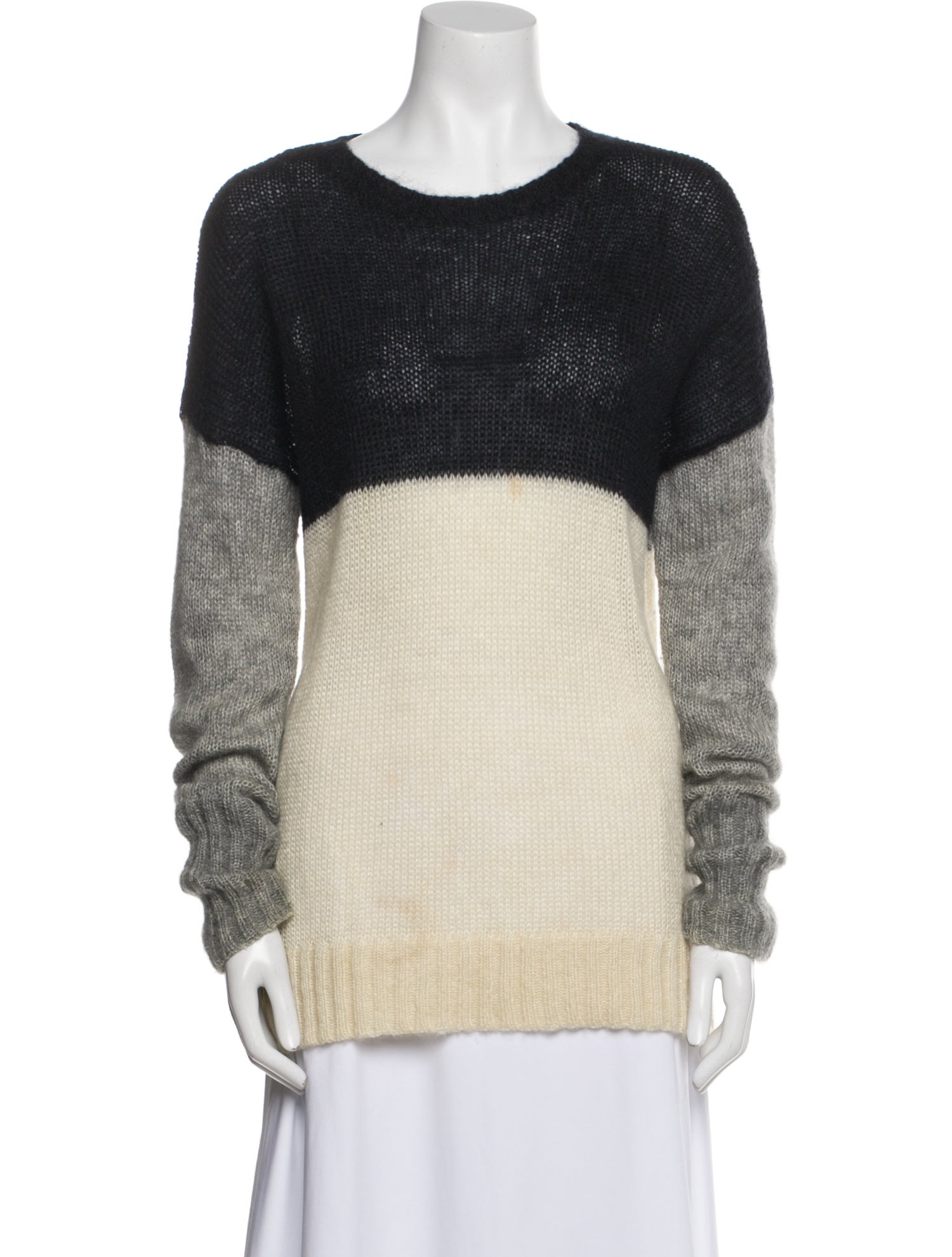 Joseph Mohair Striped Sweater