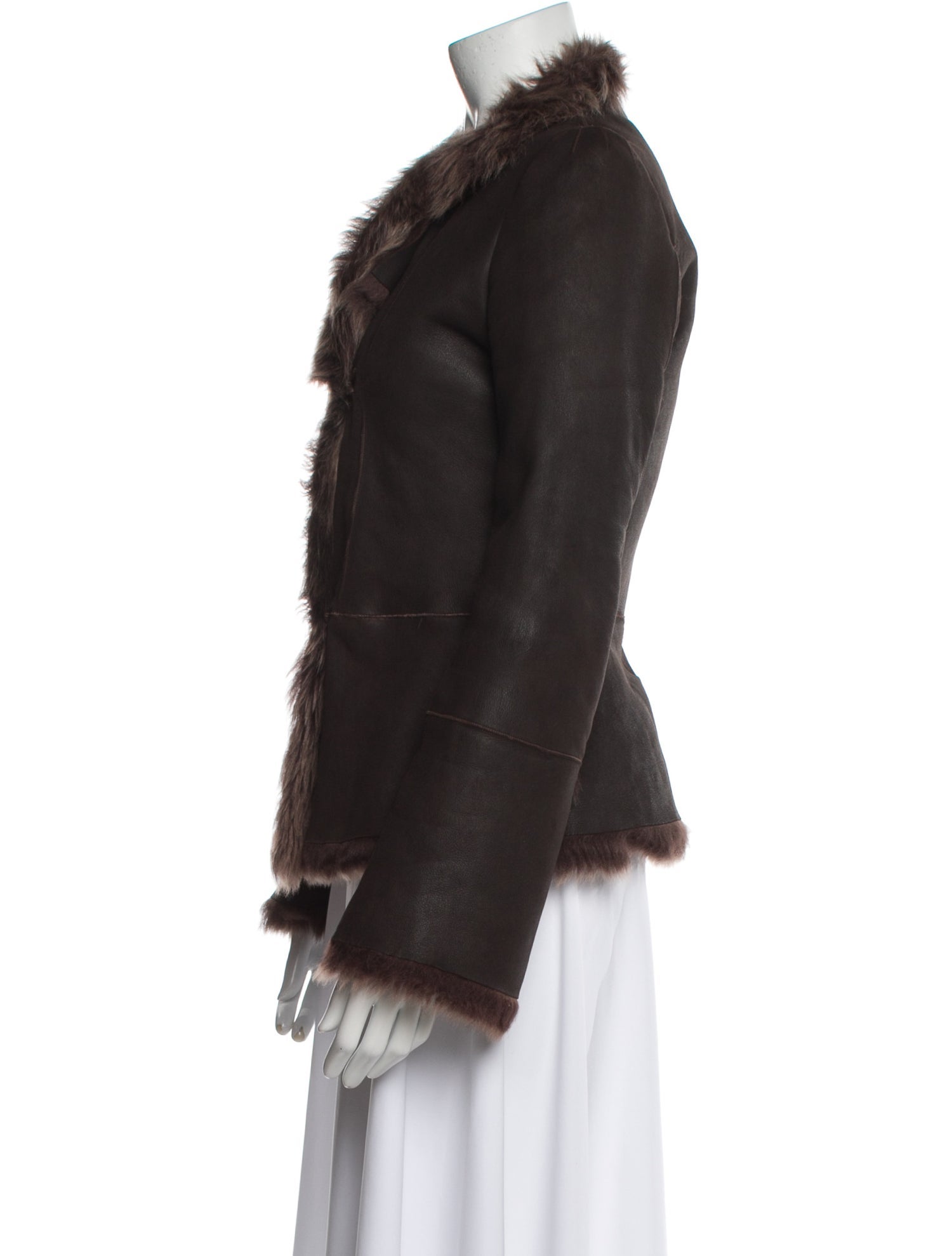 Joseph Faux Fur Jacket
