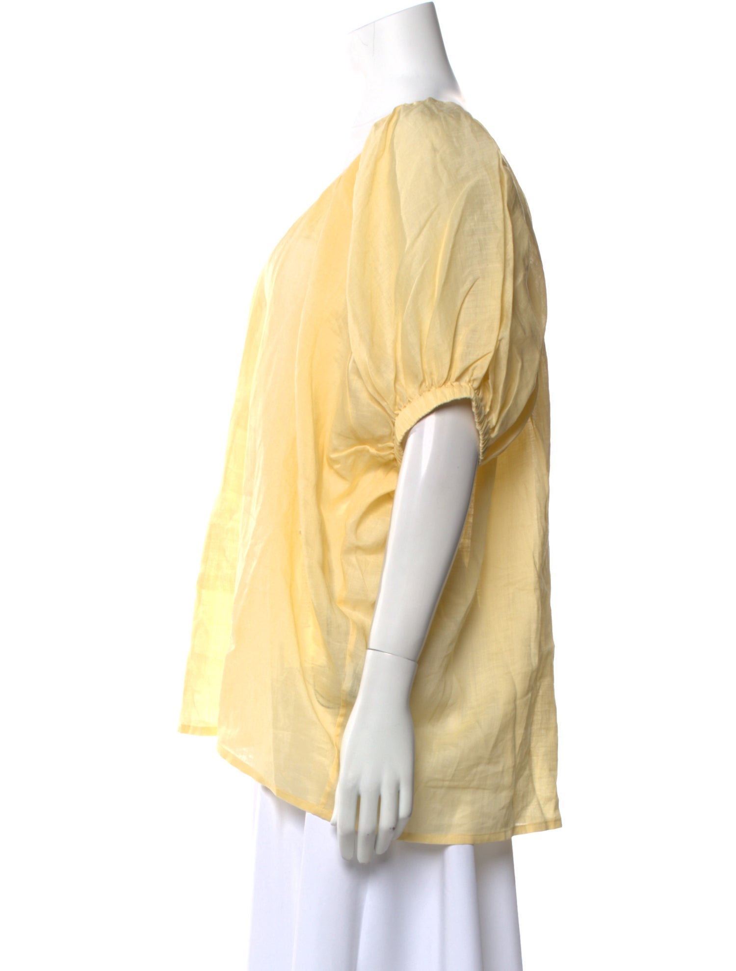 Joseph Scoop Neck Short Sleeve Blouse w/ Tags