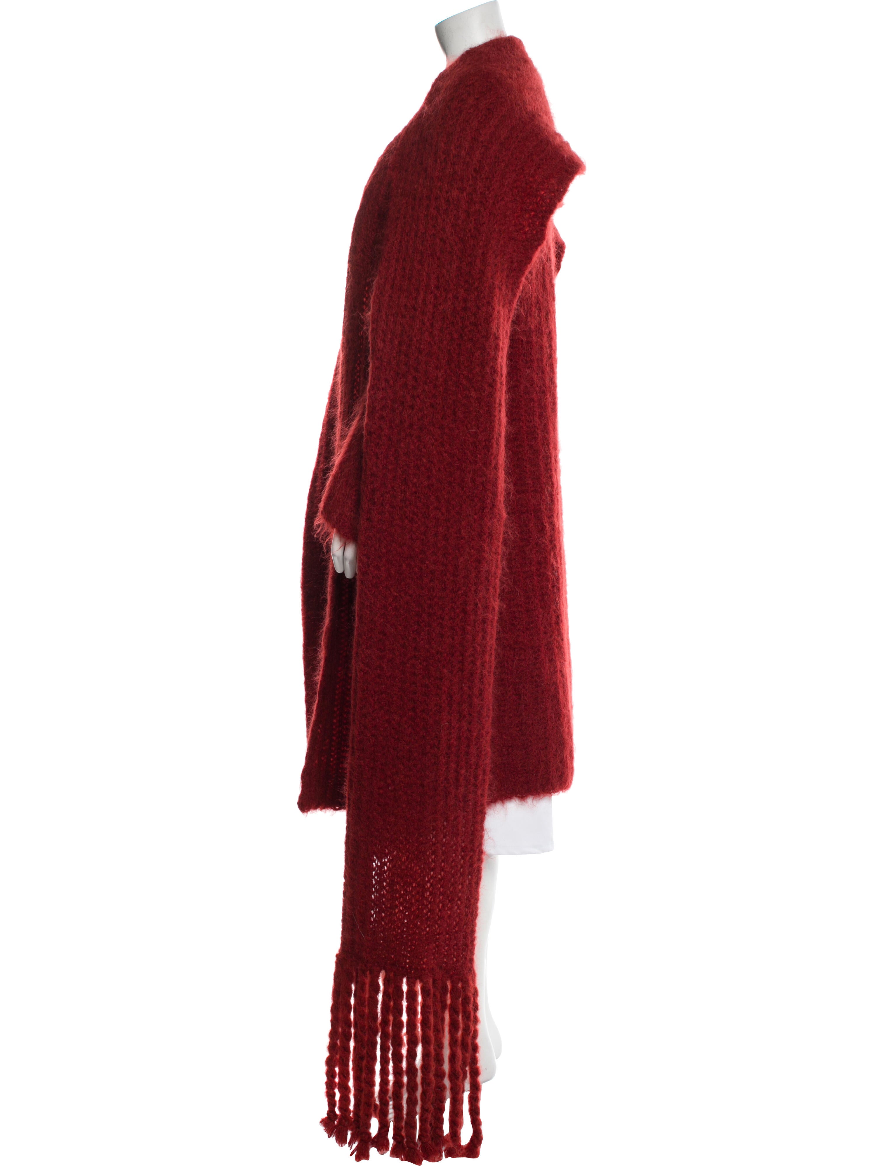 Joseph Mohair Open Front Sweater