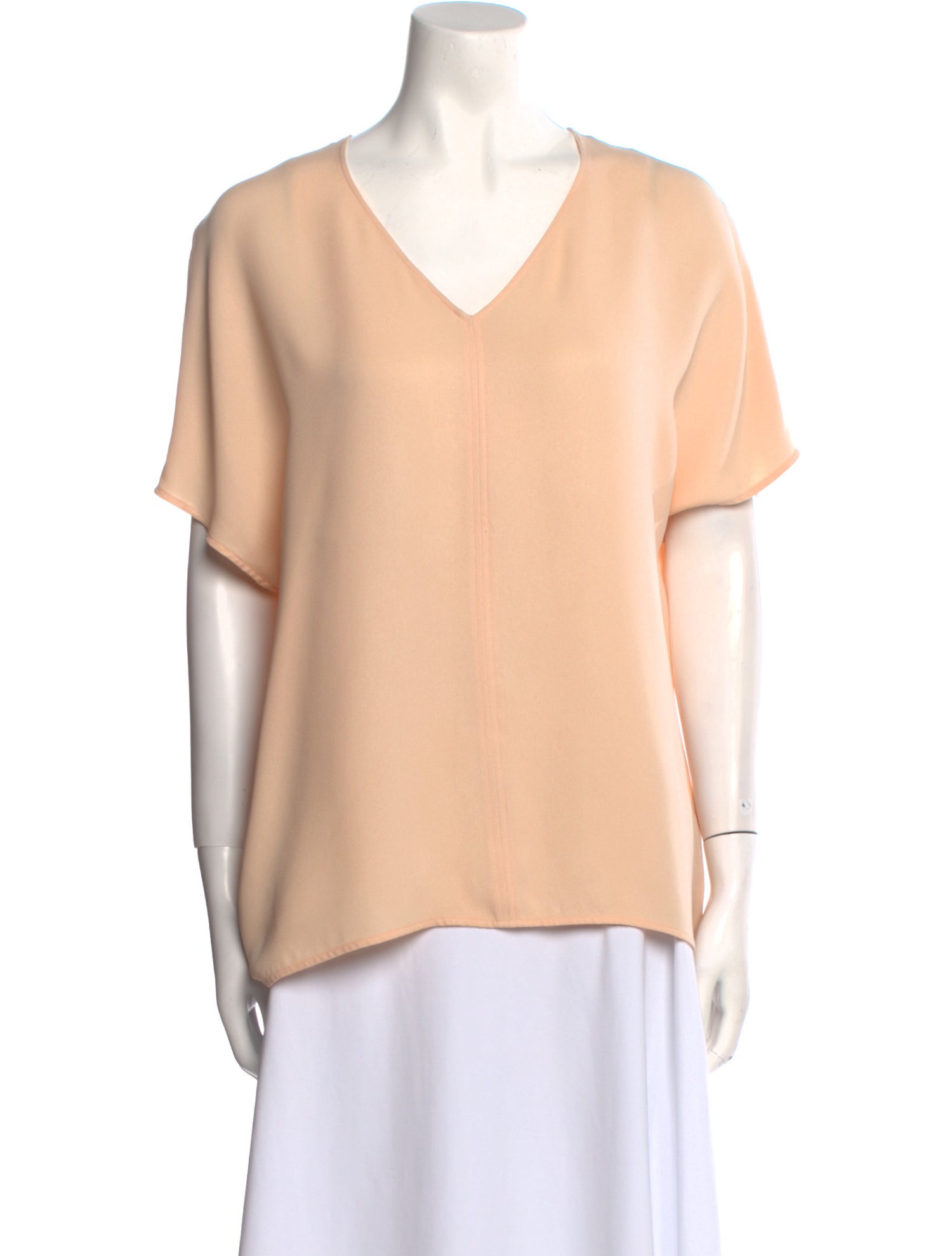 Joseph Silk V-Neck Blouse