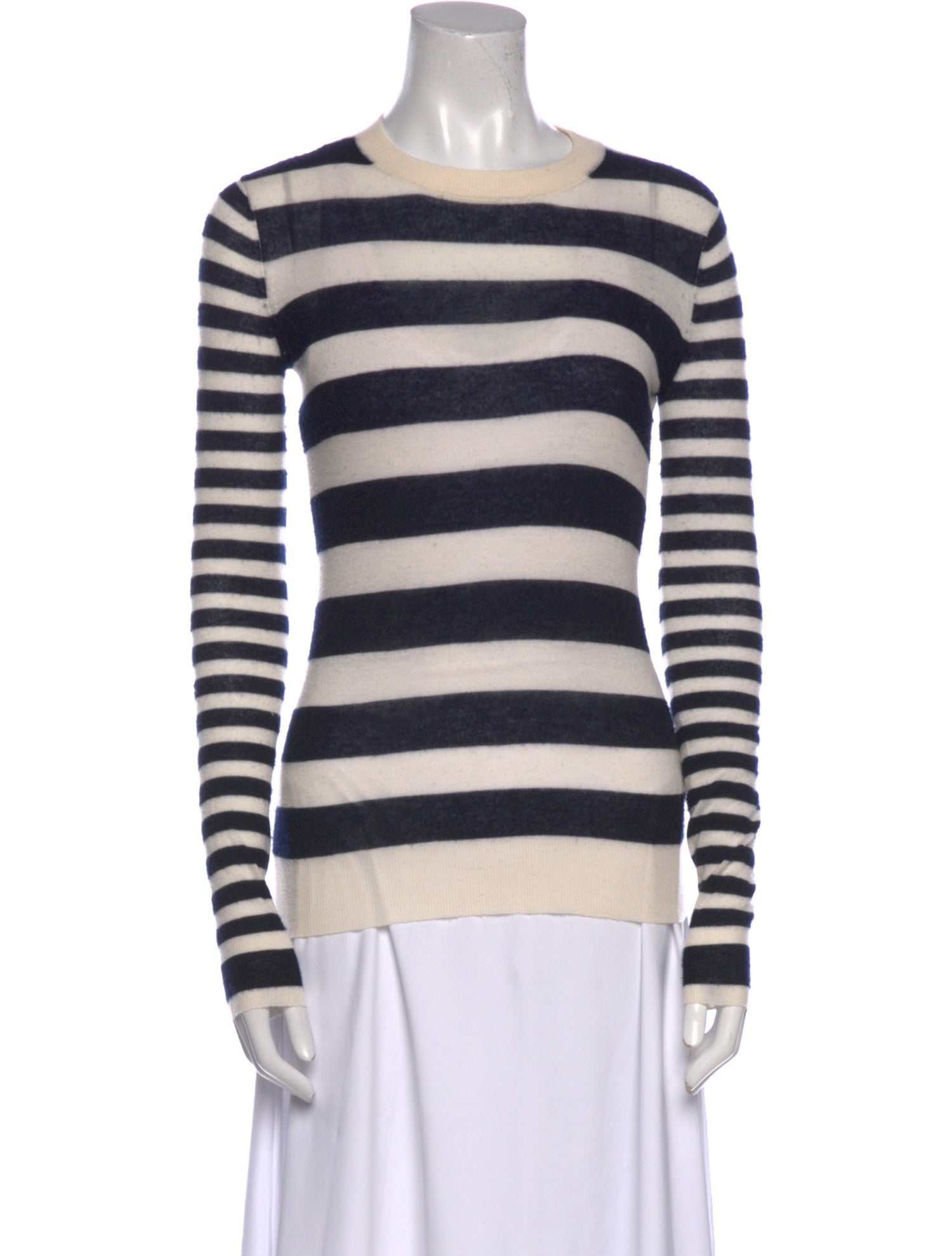 Joseph Cashmere Striped Sweater