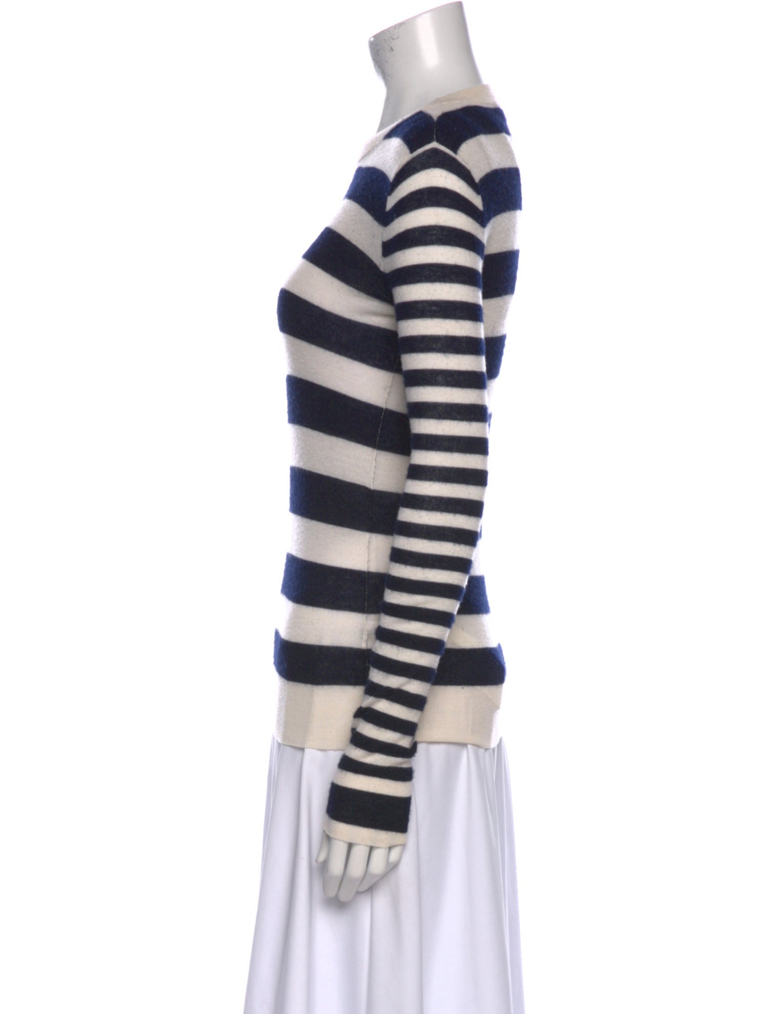 Joseph Cashmere Striped Sweater