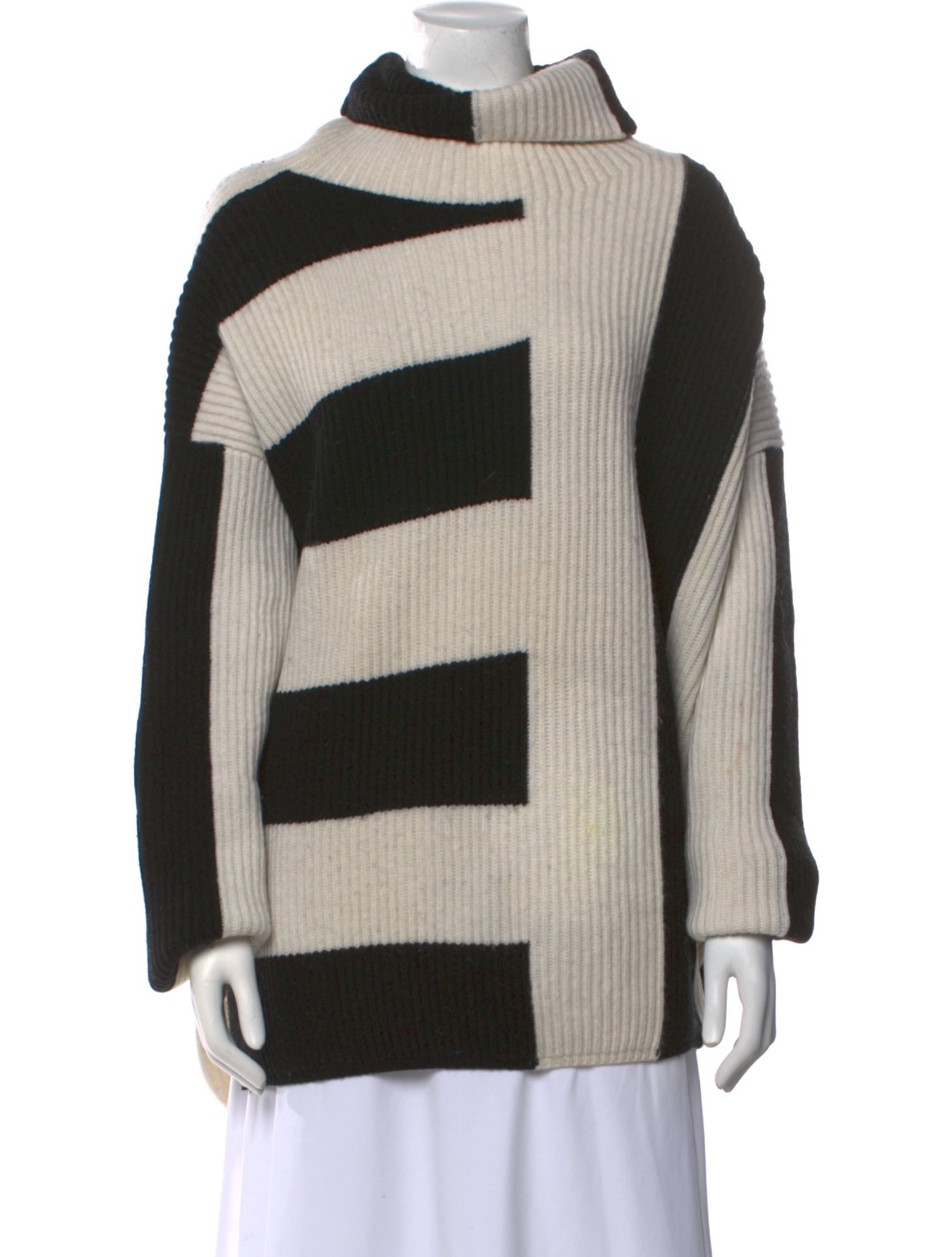 Joseph Merino Wool Striped Sweater