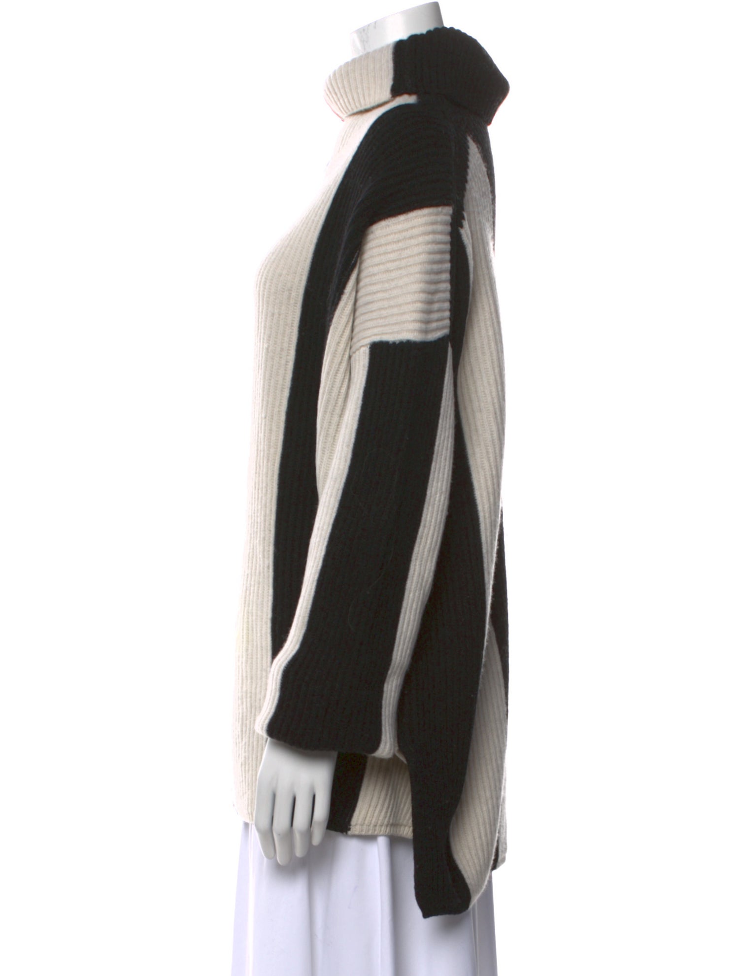 Joseph Merino Wool Striped Sweater