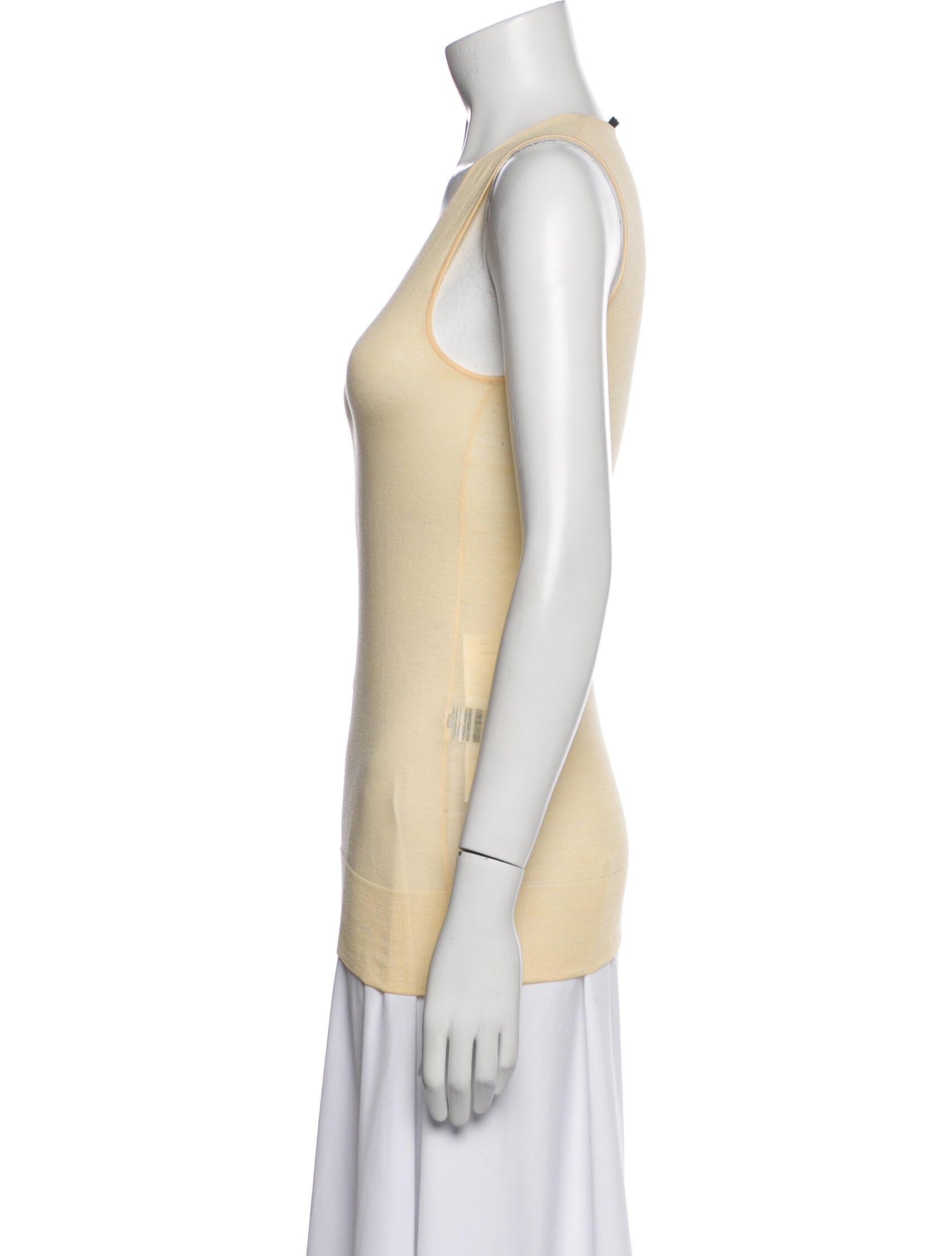 Joseph Scoop Neck Sleeveless Top