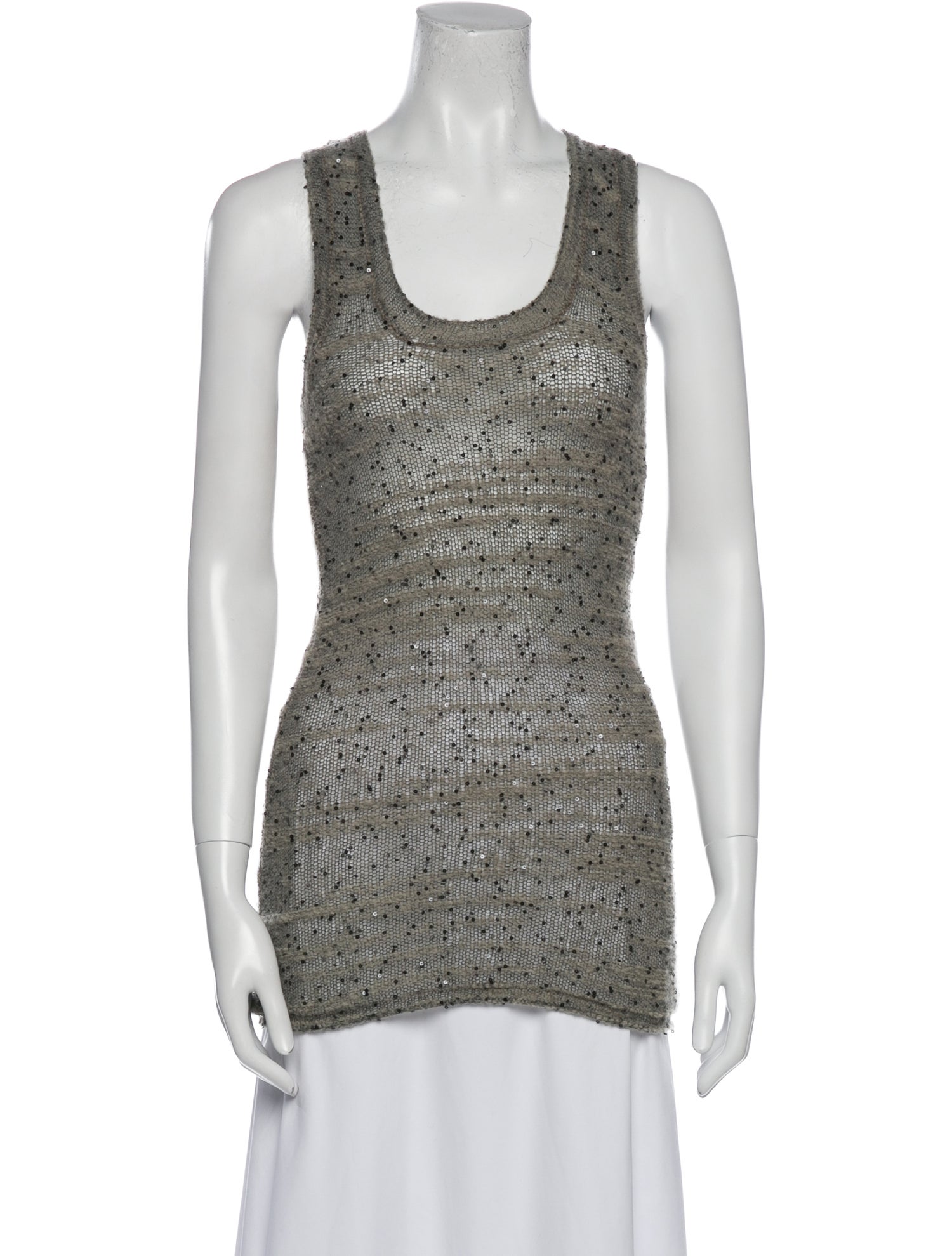 Joseph Scoop Neck Sleeveless Top