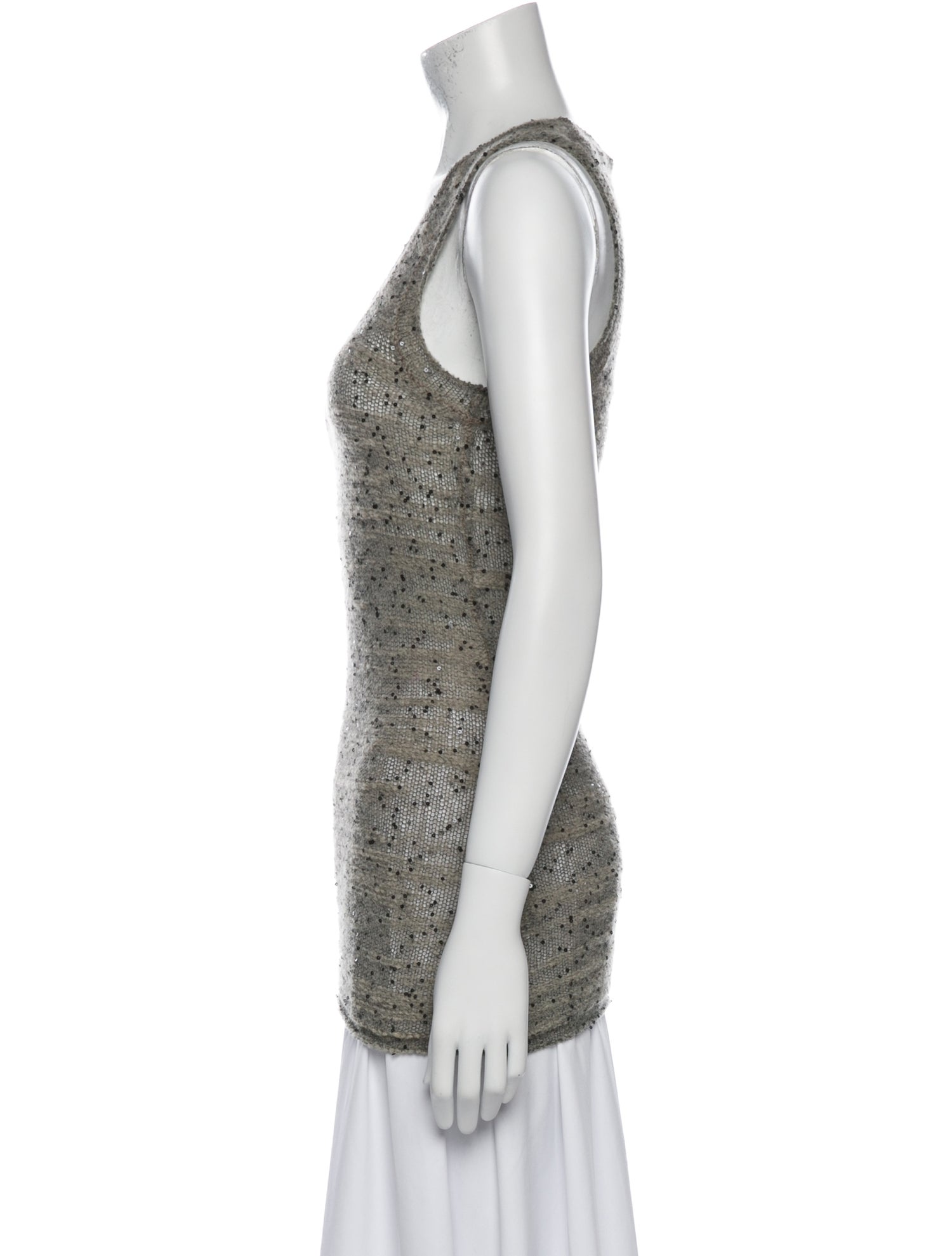 Joseph Scoop Neck Sleeveless Top