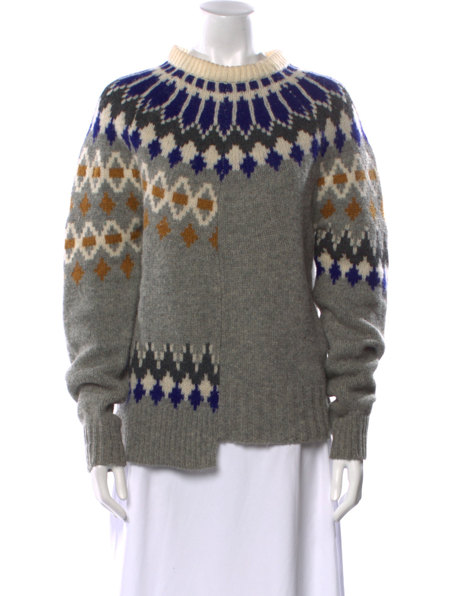 Joseph Wool Printed Sweater