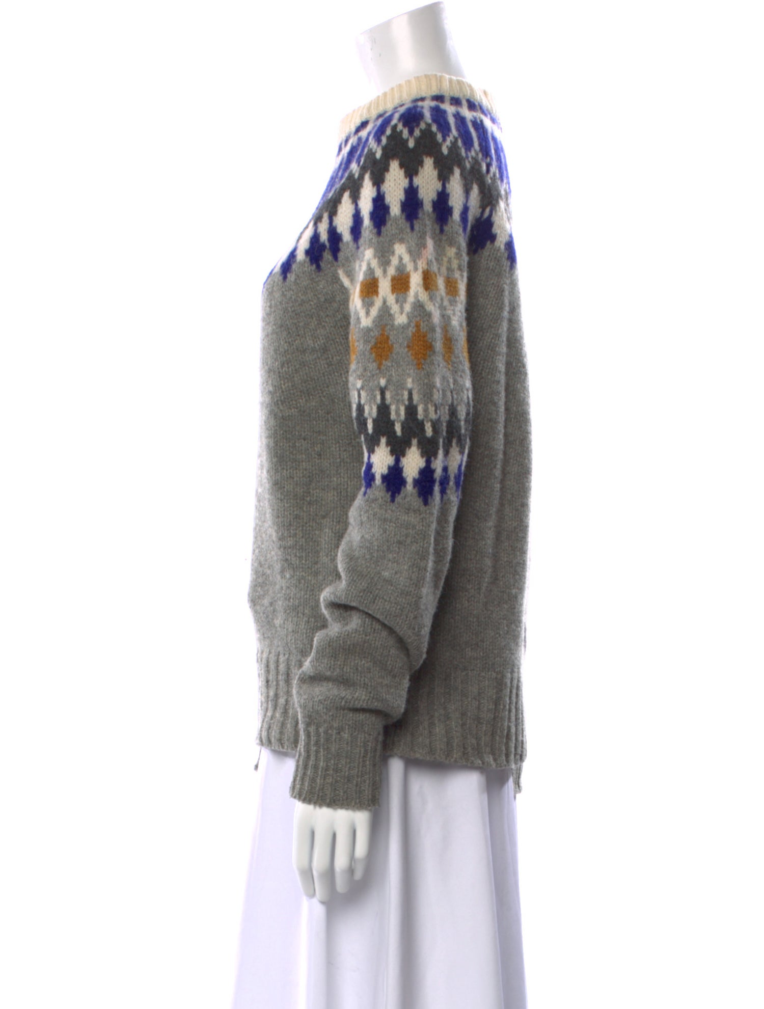 Joseph Wool Printed Sweater