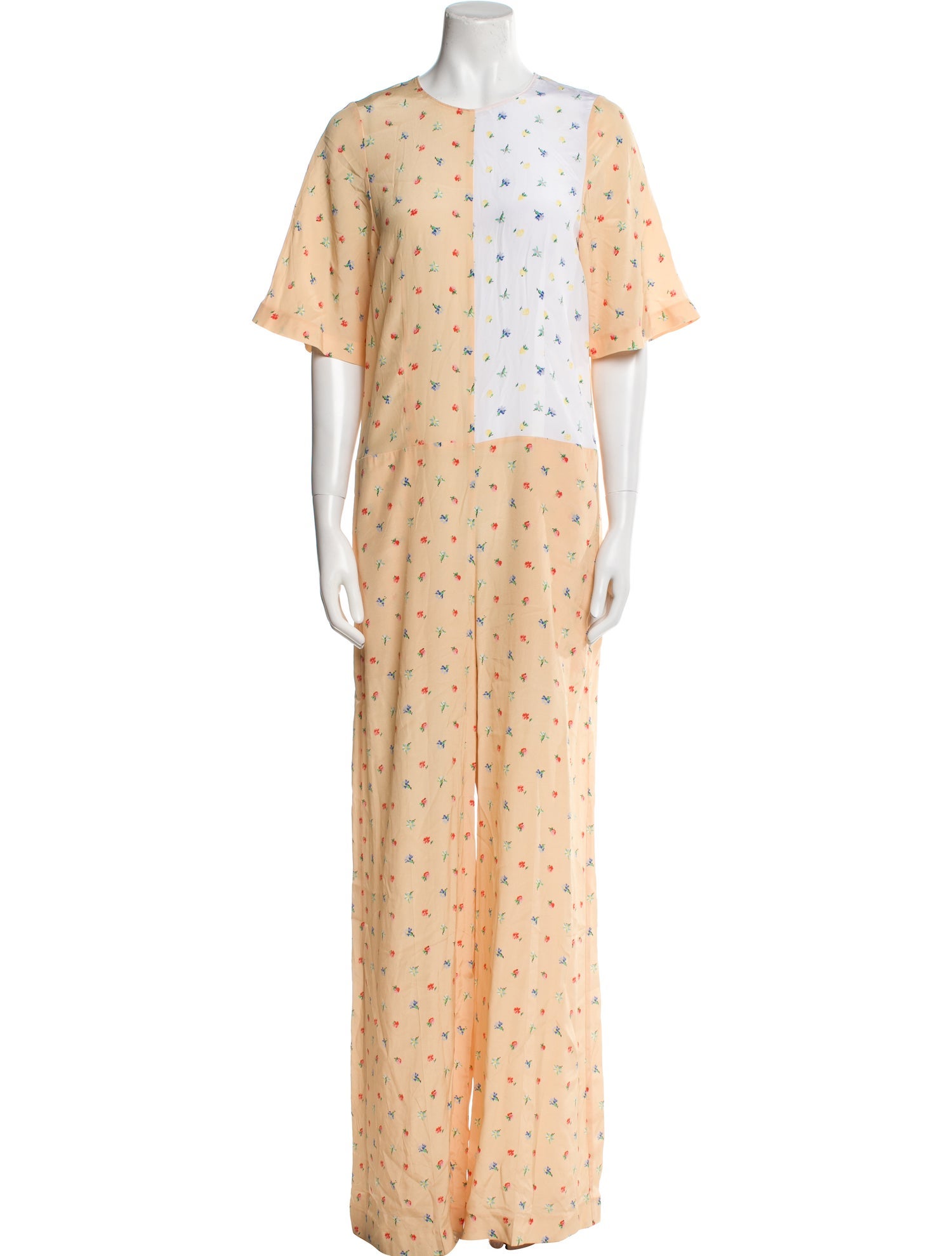 Joseph Silk Floral Print Jumpsuit w/ Tags