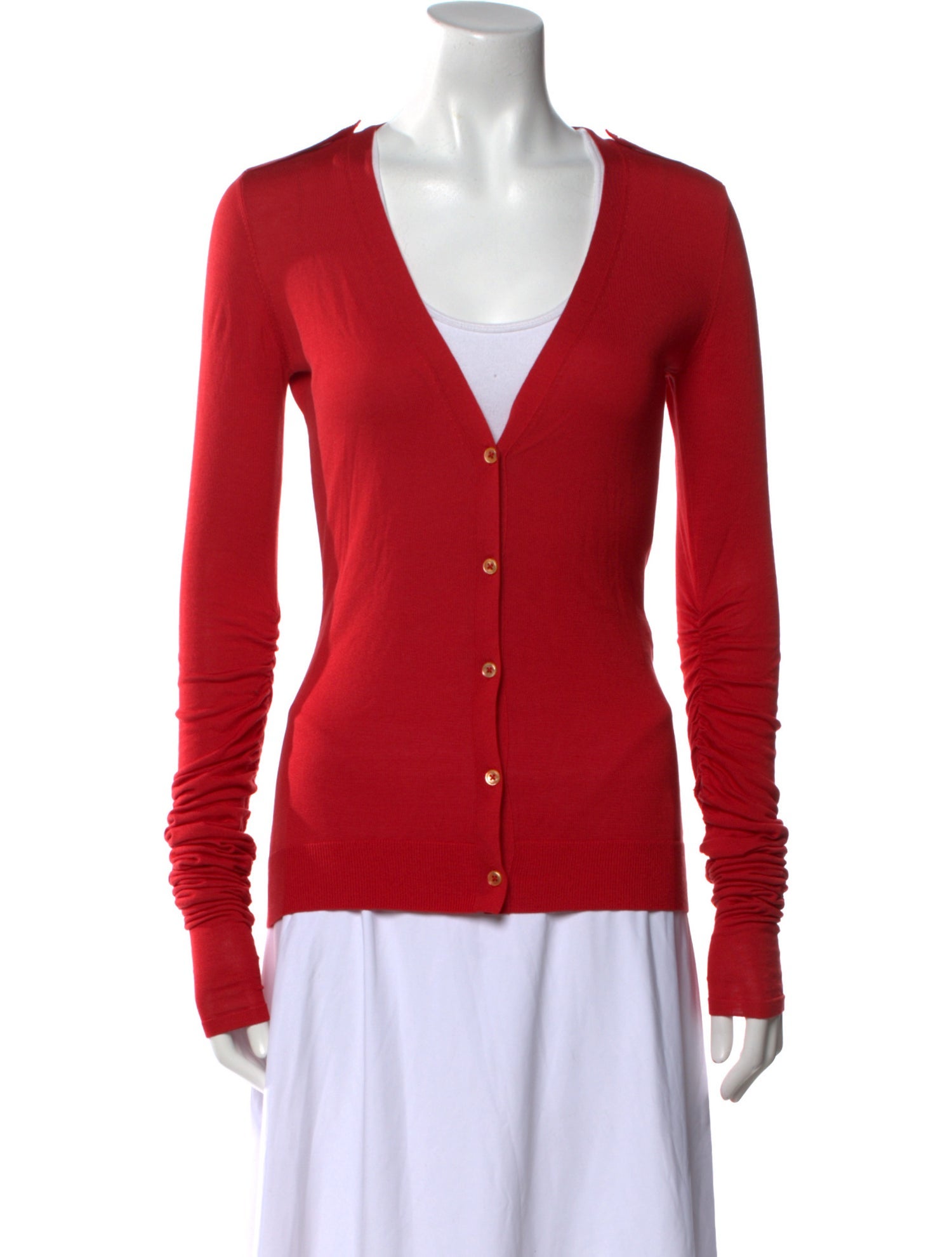 Joseph Silk V-Neck Sweater