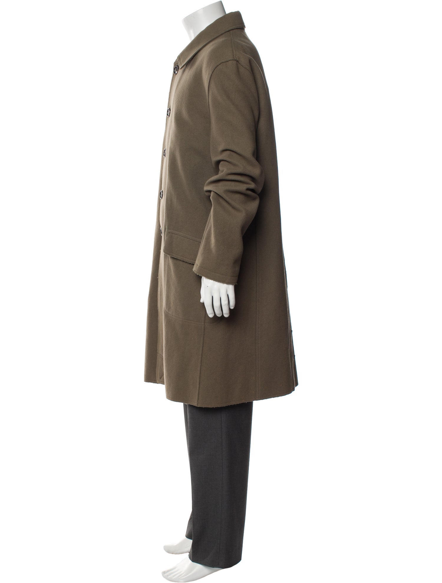 Joseph Virgin Wool Trench Coat