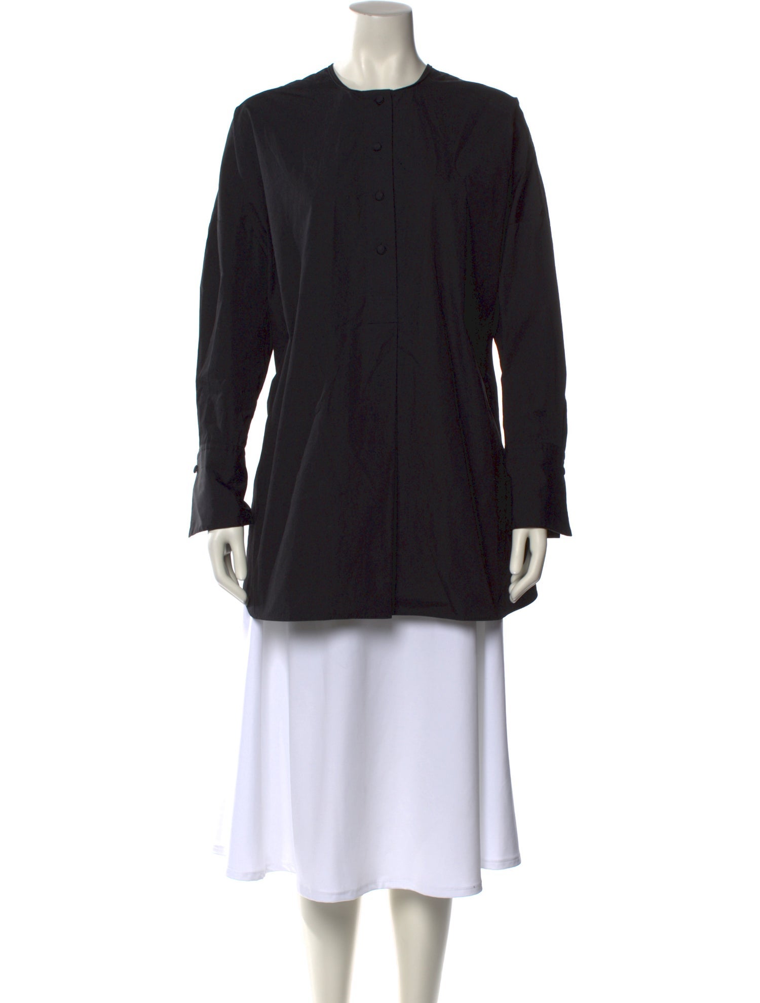 Joseph Crew Neck Long Sleeve Tunic