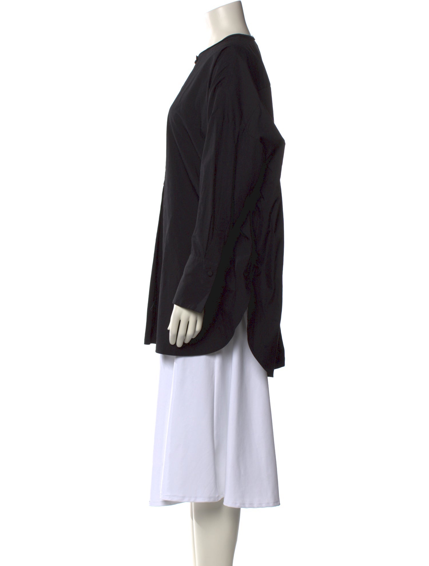Joseph Crew Neck Long Sleeve Tunic