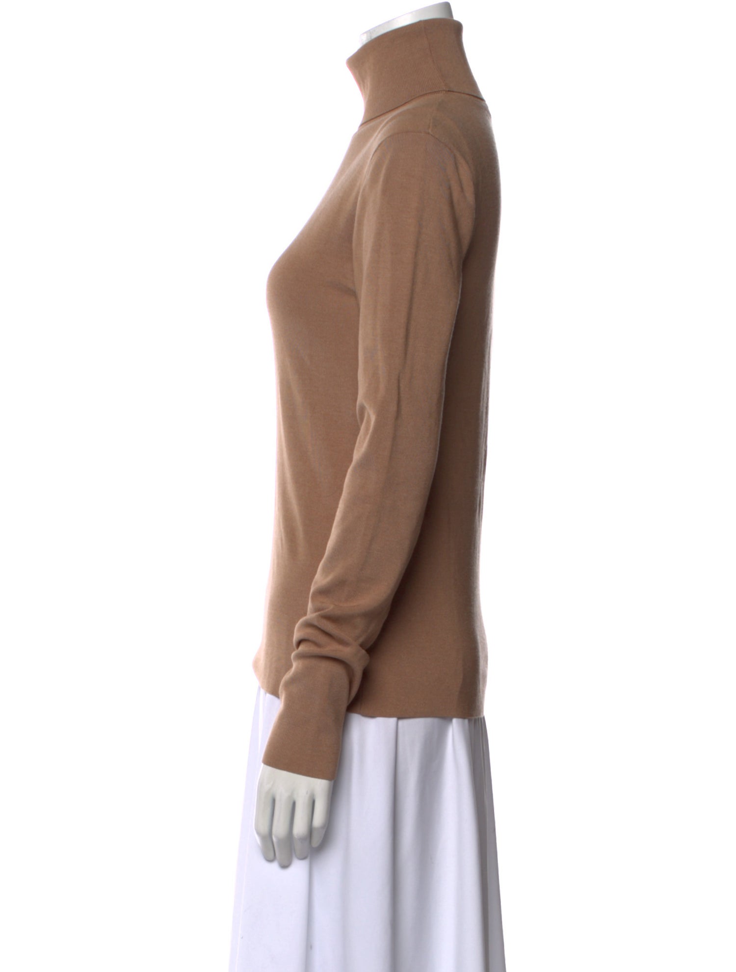 Joseph Silk Turtleneck Sweatshirt